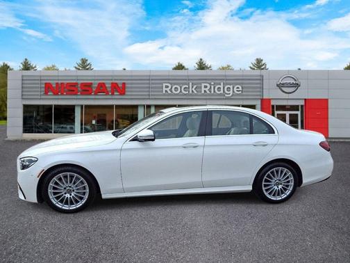 Polar White 2023 Mercedes-Benz E-Class E 350 4MATIC