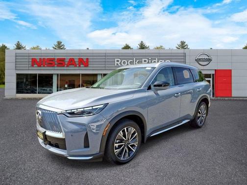Harbor Gray 2026 INFINITI QX60 Luxe