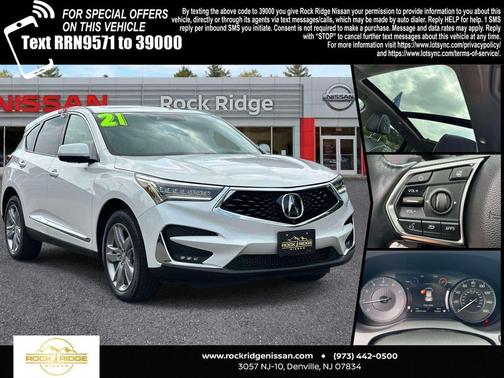 Platinum White Pearl 2021 Acura RDX PMC Edition