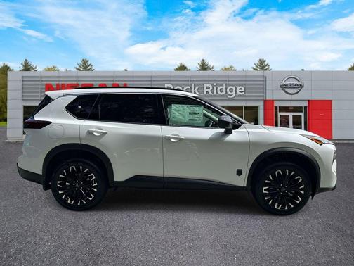 White Pearl 2026 Nissan Rogue Dark Armor