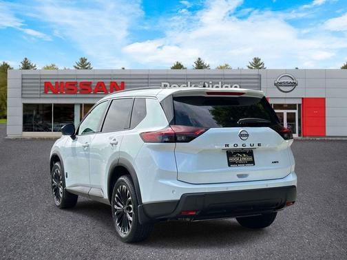 White Pearl 2026 Nissan Rogue Dark Armor