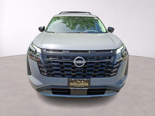 Boulder Gray Metallic 2026 Nissan Pathfinder Platinum