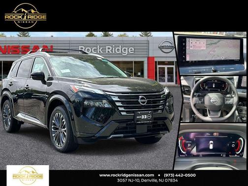 Black 2026 Nissan Rogue Platinum
