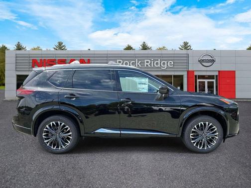 Black 2026 Nissan Rogue Platinum