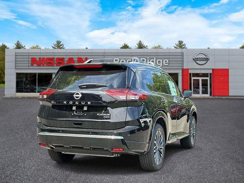 Black 2026 Nissan Rogue Platinum