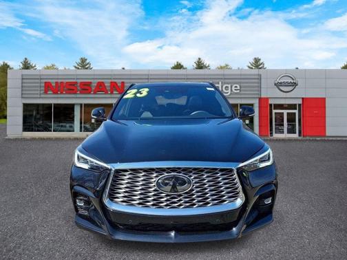 Black Obsidian 2023 INFINITI QX55 ESSENTIAL