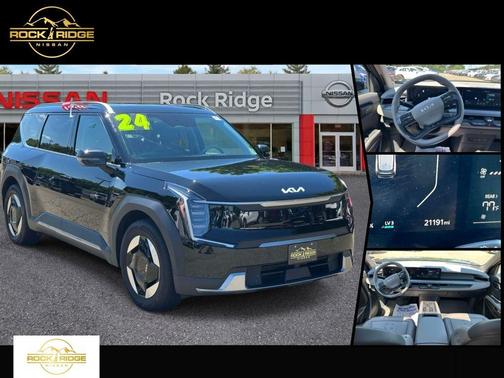 Aurora Black 2024 Kia EV9 Wind