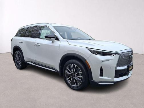Radiant White 2026 INFINITI QX60 Luxe