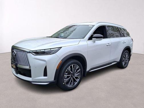 Radiant White 2026 INFINITI QX60 Luxe
