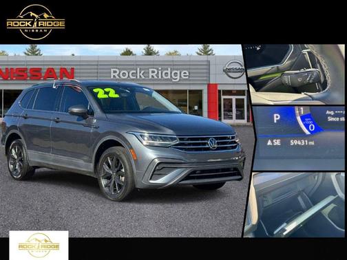 Platinum Gray Metallic 2022 Volkswagen Tiguan 2.0T SE