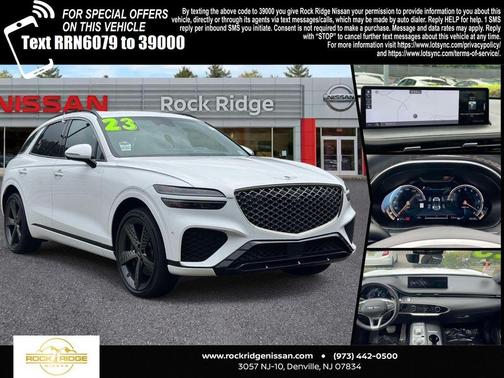 White 2023 Genesis GV70 3.5T Sport