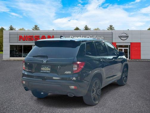 Black 2019 Honda Passport Sport