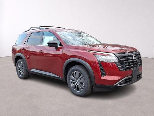 Scarlet Ember 2026 Nissan Pathfinder SV