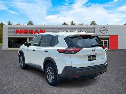 Glacier White 2021 Nissan Rogue S