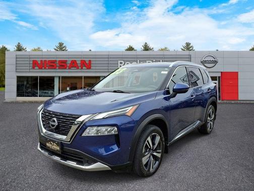 Caspian Blue 2023 Nissan Rogue Platinum