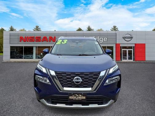 Caspian Blue 2023 Nissan Rogue Platinum