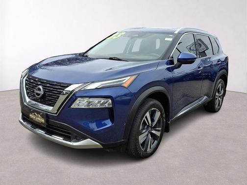 Caspian Blue 2023 Nissan Rogue Platinum