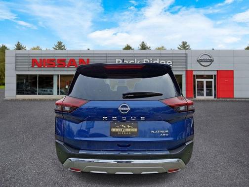 Caspian Blue 2023 Nissan Rogue Platinum