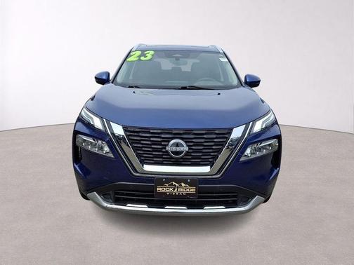 Caspian Blue 2023 Nissan Rogue Platinum