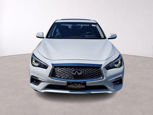 Majestic White 2023 INFINITI Q50 LUXE