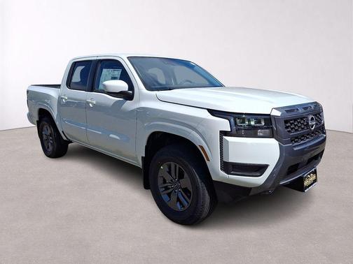 Glacier White 2026 Nissan Frontier SV