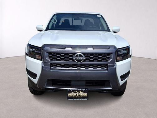 Glacier White 2026 Nissan Frontier SV