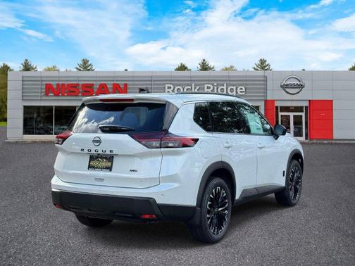 White Pearl 2026 Nissan Rogue Dark Armor