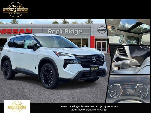 White Pearl 2026 Nissan Rogue Dark Armor