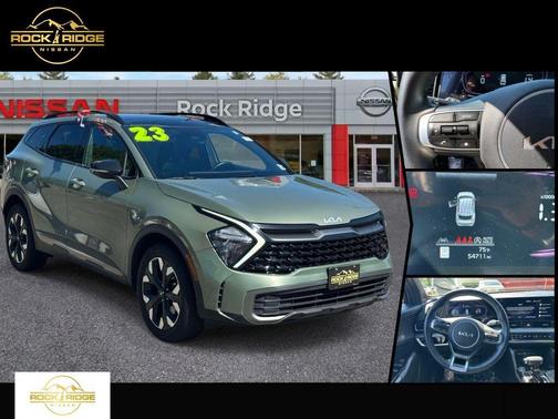 Green 2023 Kia Sportage X-Line