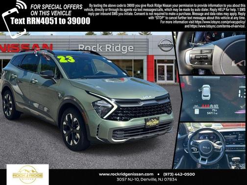 Green 2023 Kia Sportage X-Line
