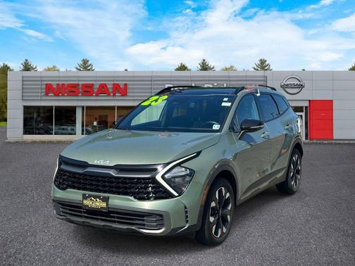 Green 2023 Kia Sportage X-Line