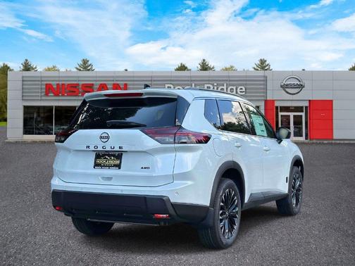 White Pearl 2026 Nissan Rogue Dark Armor