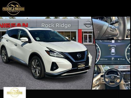 White 2019 Nissan Murano SL