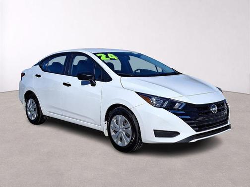 Cloud White 2024 Nissan Versa S