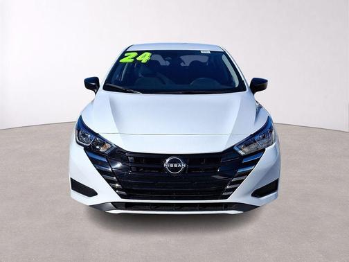 Cloud White 2024 Nissan Versa S