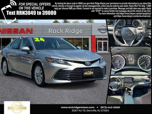 Celestial Silver Metallic 2024 Toyota Camry LE