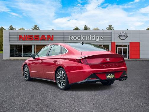 Calypso Red 2021 Hyundai SONATA Limited