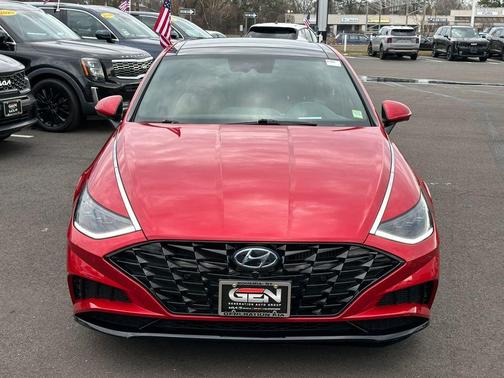 Calypso Red 2021 Hyundai SONATA Limited