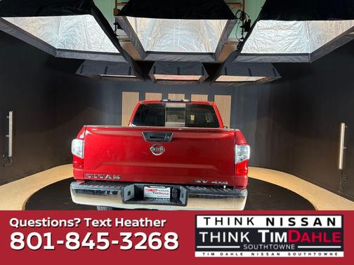 Cayenne Red 2017 Nissan Titan SV