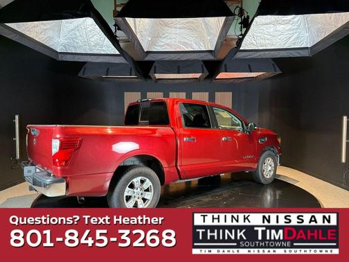 Cayenne Red 2017 Nissan Titan SV