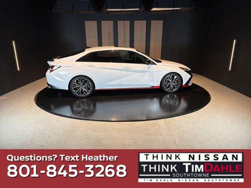 Ceramic White 2023 Hyundai ELANTRA N Base