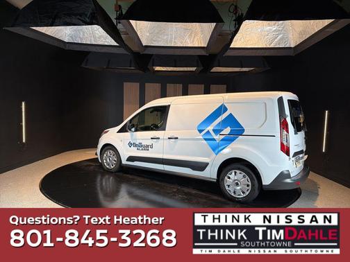 Frozen White 2018 Ford Transit Connect XLT