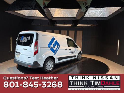 Frozen White 2018 Ford Transit Connect XLT