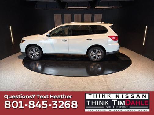 Glacier White 2019 Nissan Pathfinder SV