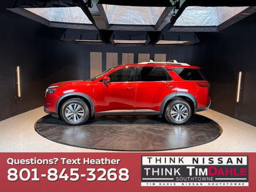 Scarlet Ember Tintcoat 2023 Nissan Pathfinder SL 4WD