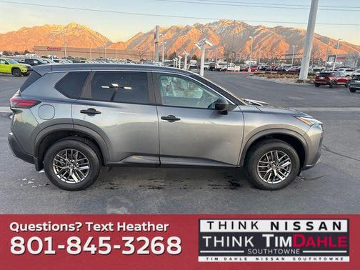 Gun Metallic 2023 Nissan Rogue S
