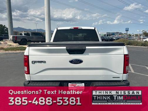 White 2015 Ford F-150 XLT