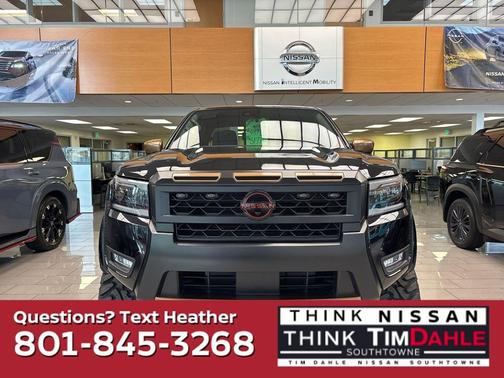 Super Black 2026 Nissan Frontier PRO-4X