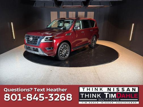 Coulis Red Pearl 2023 Nissan Armada Platinum 4WD