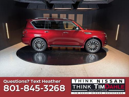 Coulis Red Pearl 2023 Nissan Armada Platinum 4WD